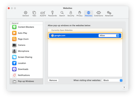 How to Allow or Disable Pop-Ups in Safari for Mac & iOS | AVG